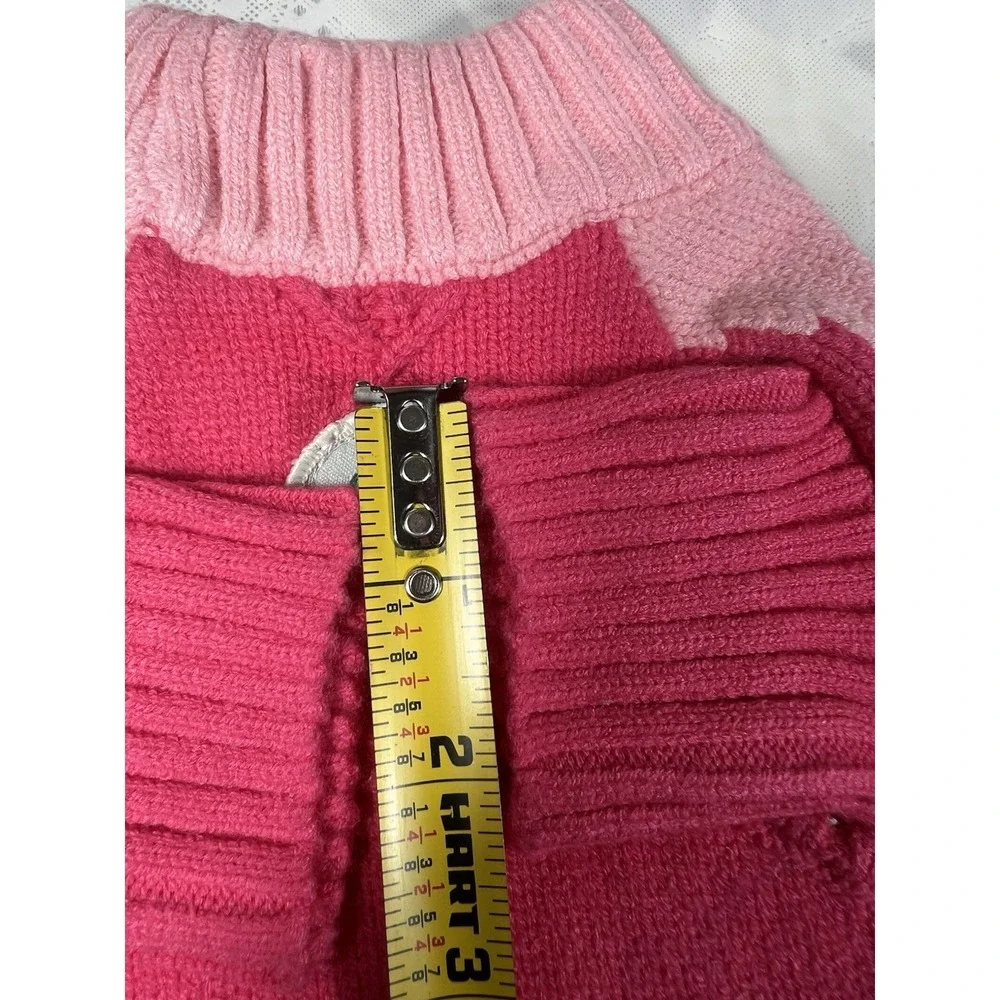 Dog Sweater ON THE ROLL  Apparel for Dogs Pink Hoodie Size XS Pink 1.5-6 Lb